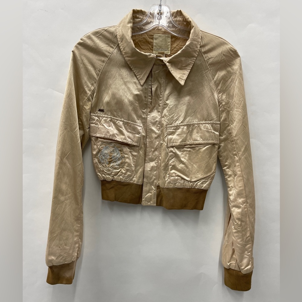 Diesel Gold Bomber Jacket